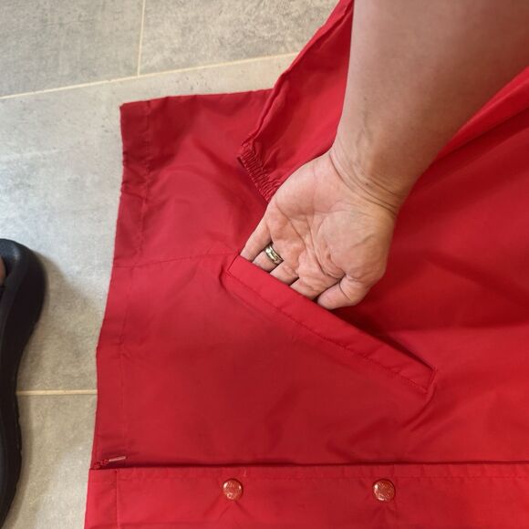 Birdie by Richard A. Leslie Red Windbreaker Eagle Racing Jacket Men’s XL USA 80s - Picture 4 of 13